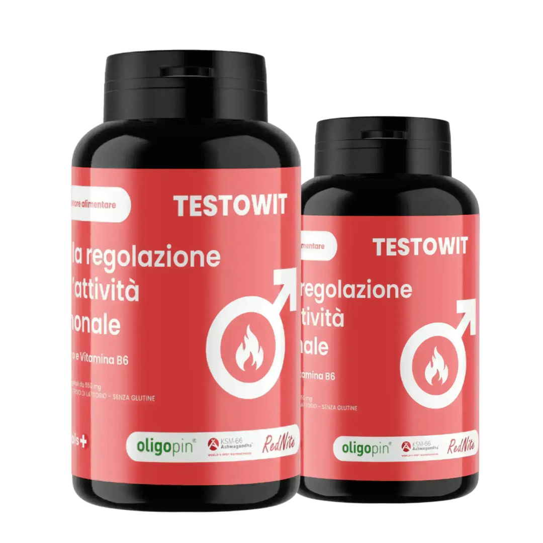 TESTOWIT - Regolazione ormonale - 120 cps - ORBIS Lifestyle