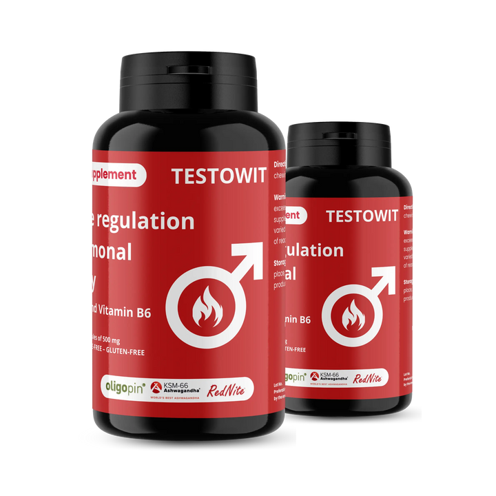 TESTOWIT - Hormonreglering - 120 cps ORBIS Lifestyle