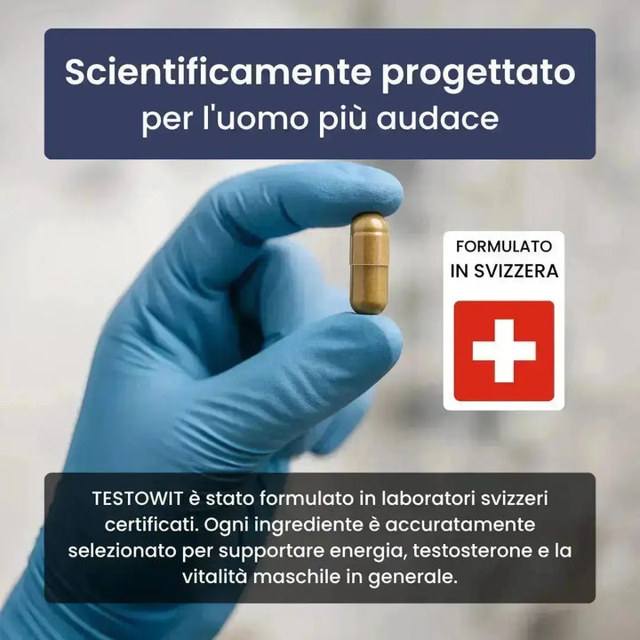 TESTOWIT - Hormonreglering 120 cps NYHET! PROMO ORBIS Livsstil