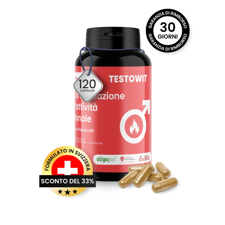 TESTOWIT - Hormonreglering 120 cps NY KAMPANJ! ORBIS Livsstil