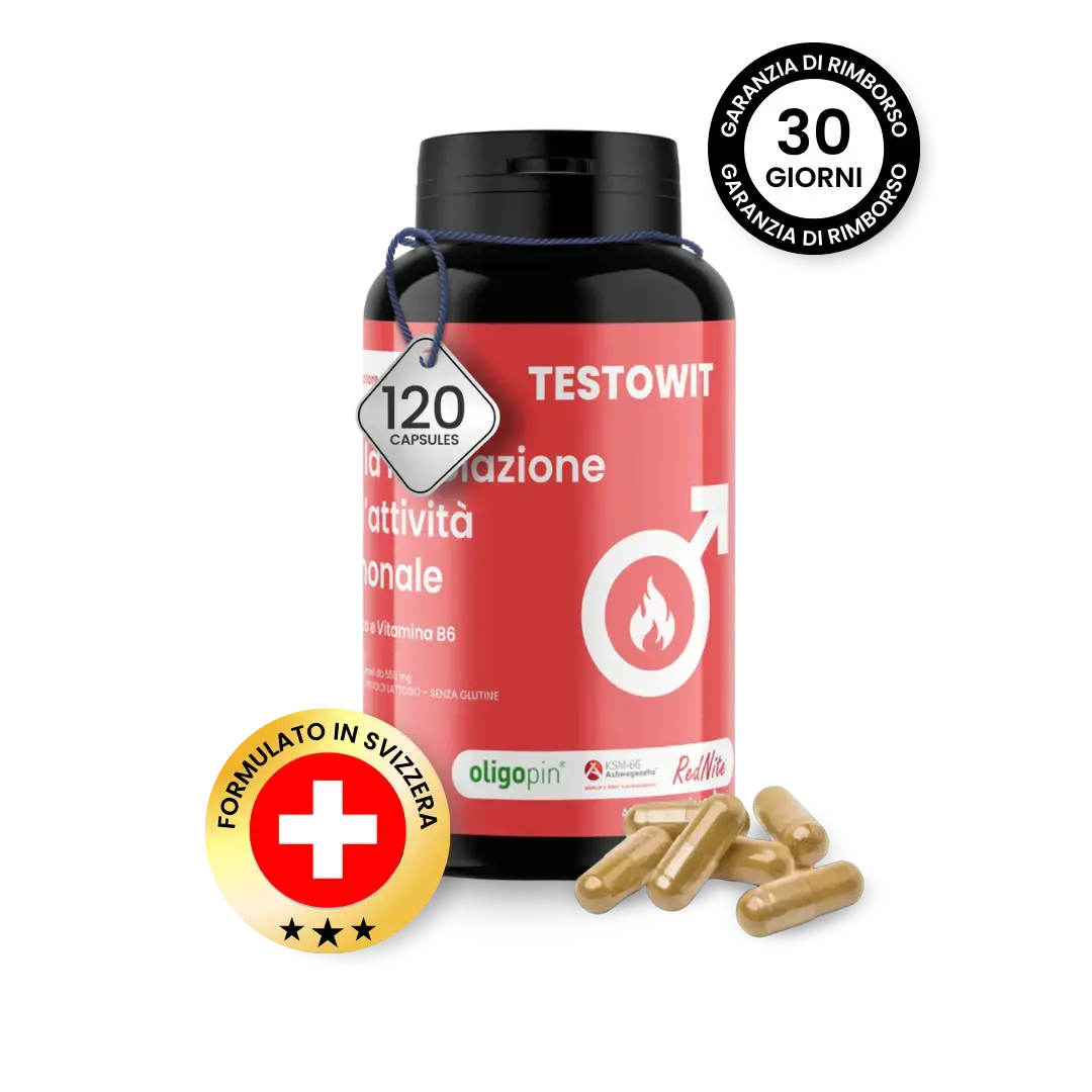 TESTOWIT - Hormonreglering 120 cps NY! SEPTEMBER PROMO 2+1 ORBIS Livsstil