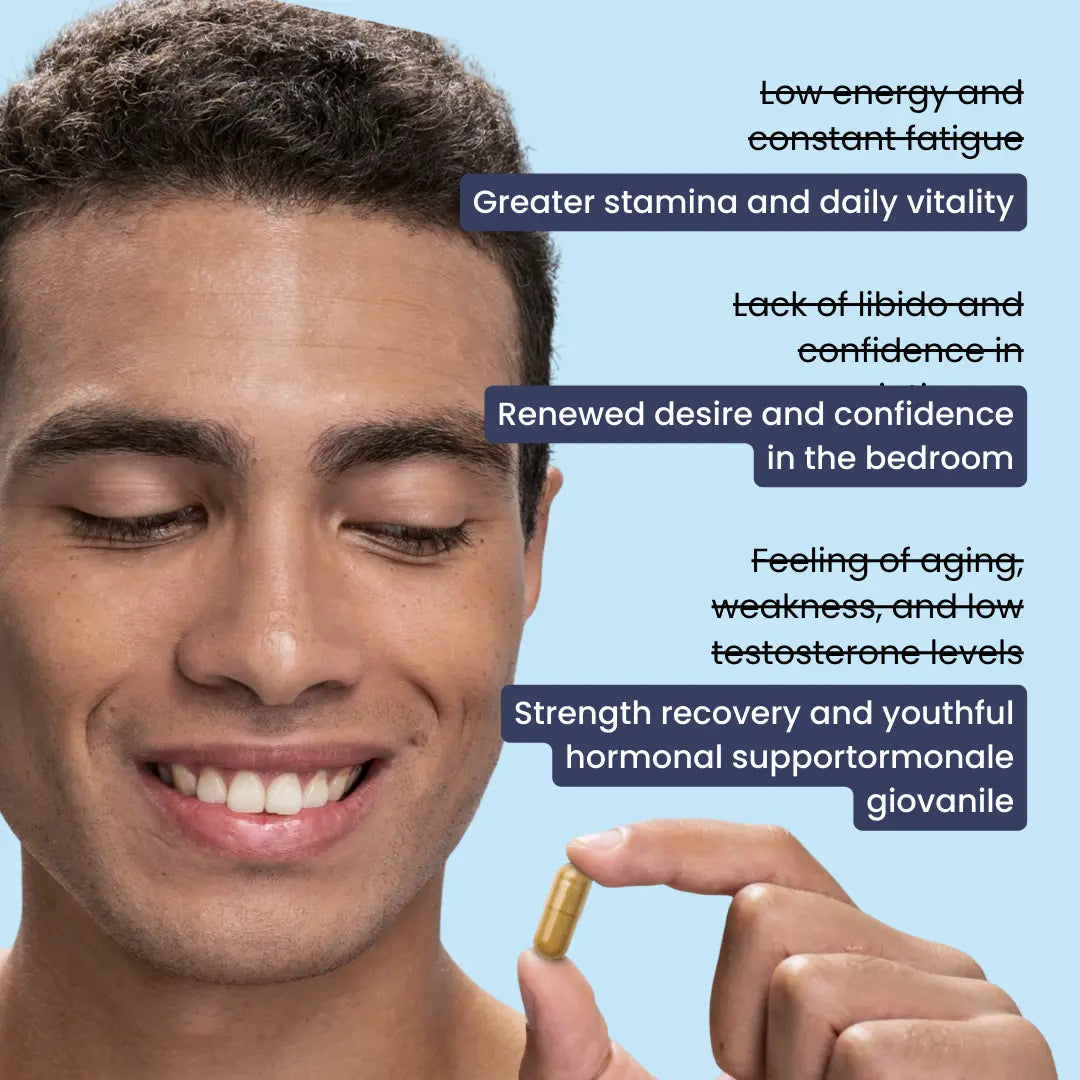 TESTOWIT - Hormonreglering - 120 cps ORBIS Lifestyle