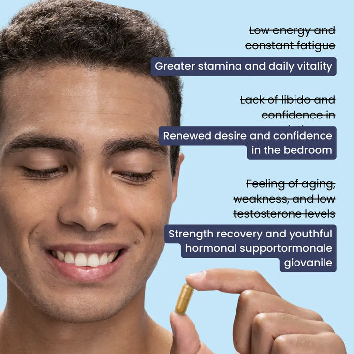 TESTOWIT - Hormonreglering - 120 cps ORBIS Lifestyle