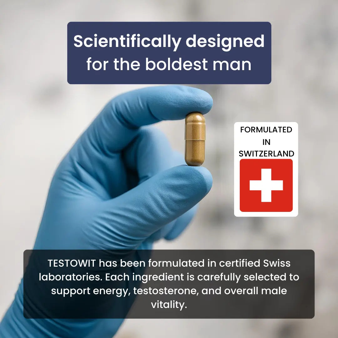 TESTOWIT - Hormonreglering - 120 cps ORBIS Lifestyle