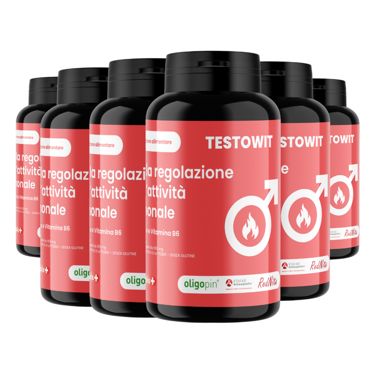 TESTOWIT - Regolazione ormonale 120 cps NEW! 64,99 (subscription) ORBIS Lifestyle