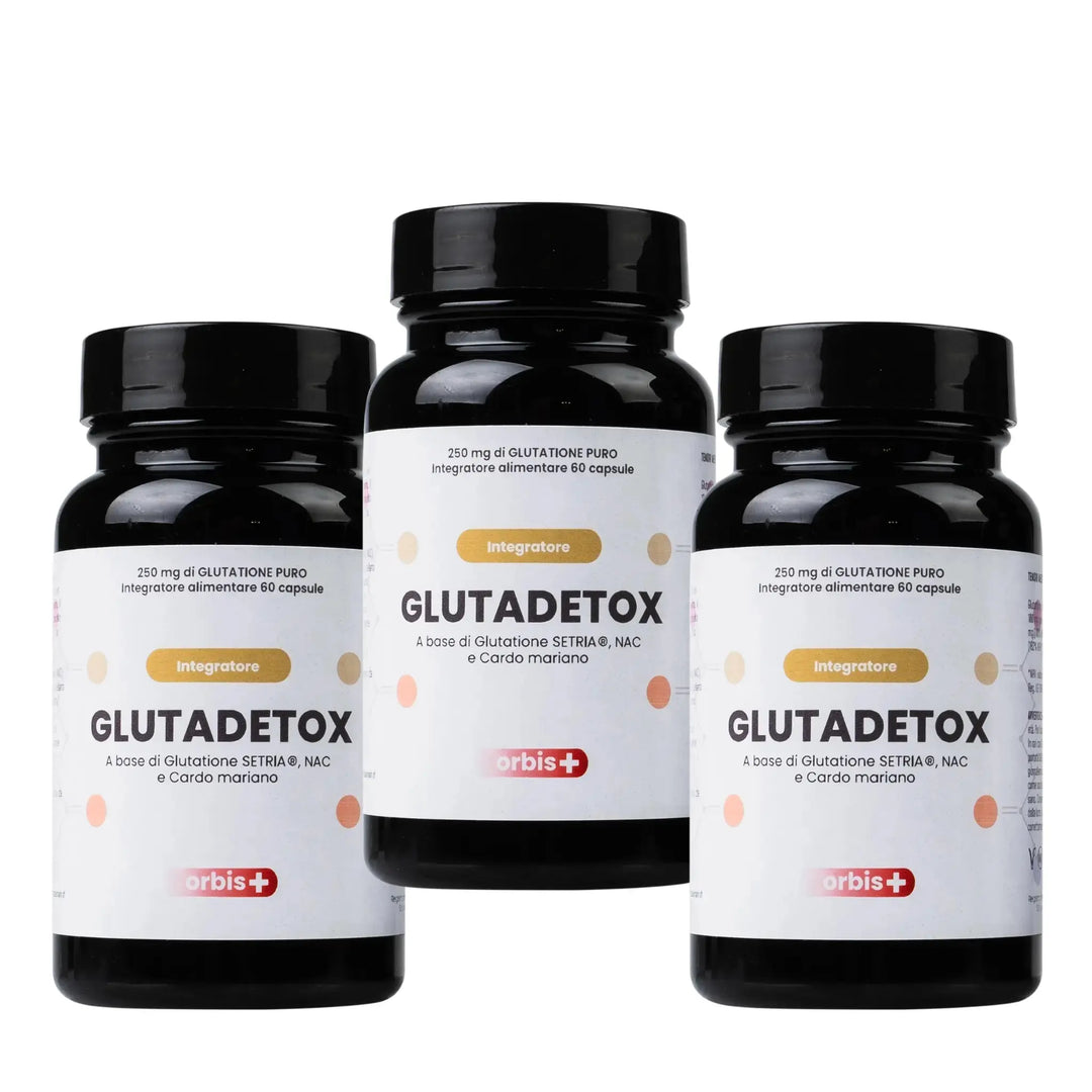 TEST - GLUTADETOX - Glutathione Setria® Pure med NAC (60 kapslar) - Nyhet - ORBIS Lifestyle
