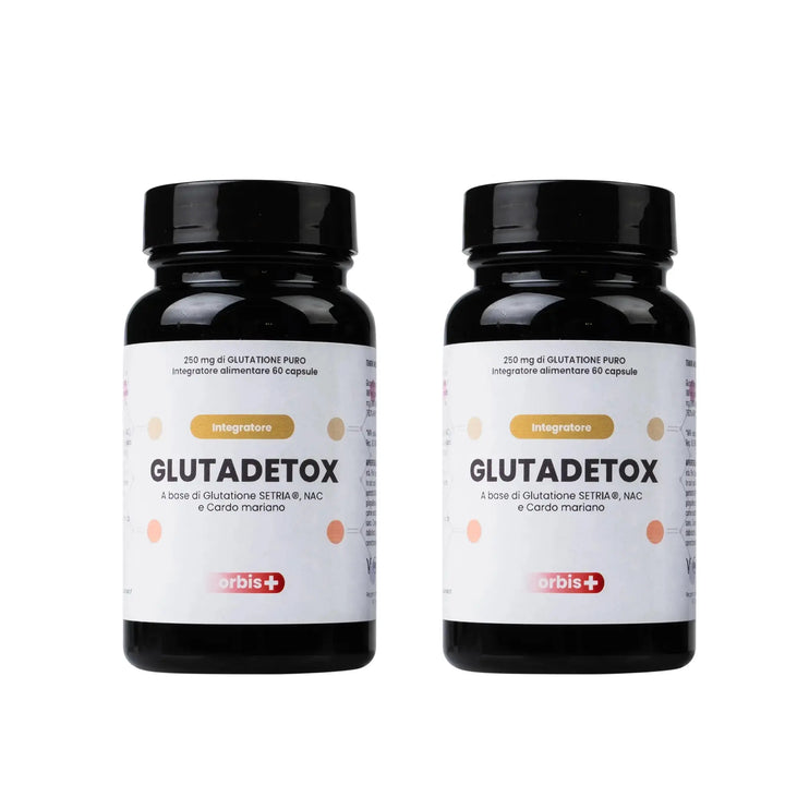TEST - GLUTADETOX - Glutathione Setria® Pure med NAC (60 kapslar) - Nyhet - ORBIS Lifestyle