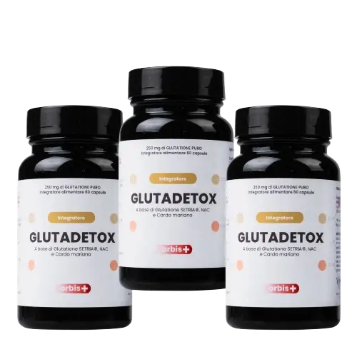 GLUTADETOX - Glutation Setria® Pure med NAC (60 kapslar) - ORBIS Lifestyle
