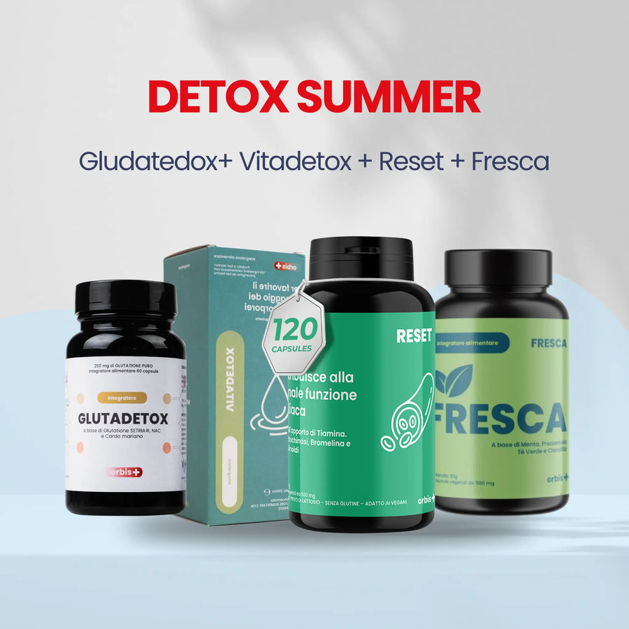 ☀️DETOX SUMMER: GLUDADETOX + VITADETOX + SUGAR DETOX + FRESCA ORBIS Lifestyle