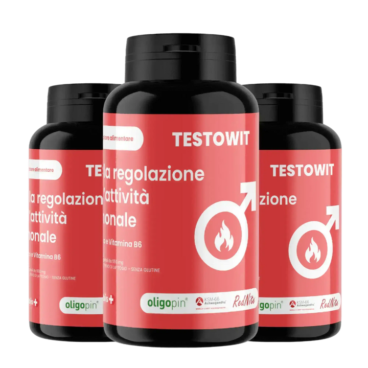 TESTOWIT - Hormonreglering 120 cps - 3x2 - ORBIS Lifestyle