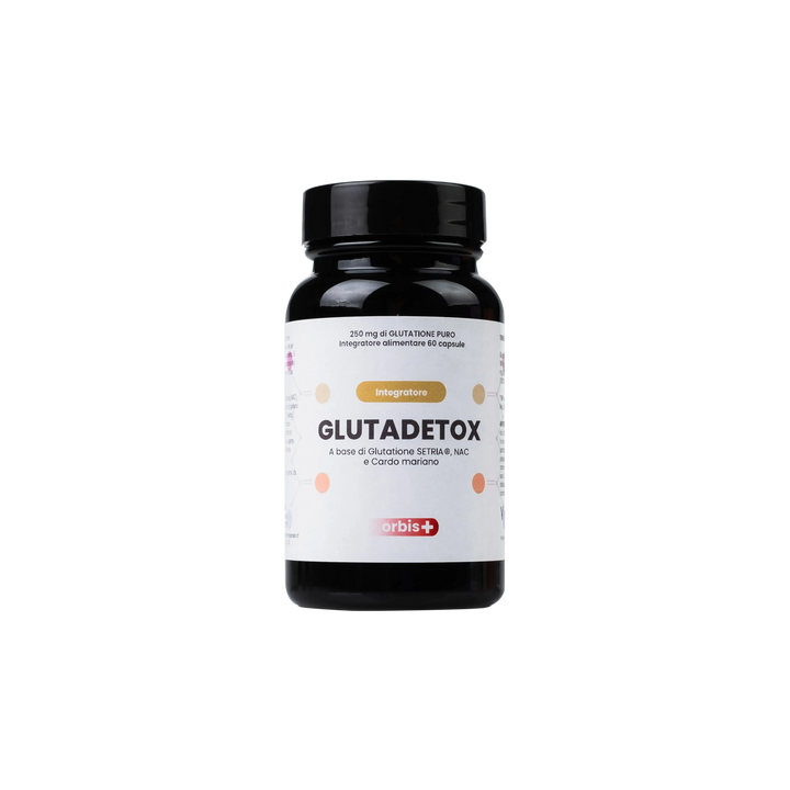 TEST - GLUTADETOX - Glutathione Setria® Pure med NAC (60 kapslar) - Nyhet - ORBIS Lifestyle