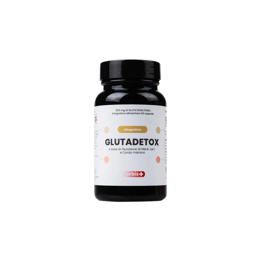 TEST - GLUTADETOX - Glutathione Setria® Pure med NAC (60 kapslar) - Nyhet - ORBIS Lifestyle