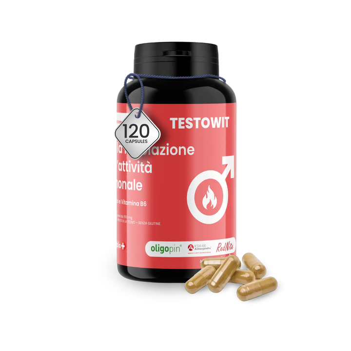 TESTOWIT - Regolazione ormonale 120 cps NEW! PROMO! ORBIS Lifestyle
