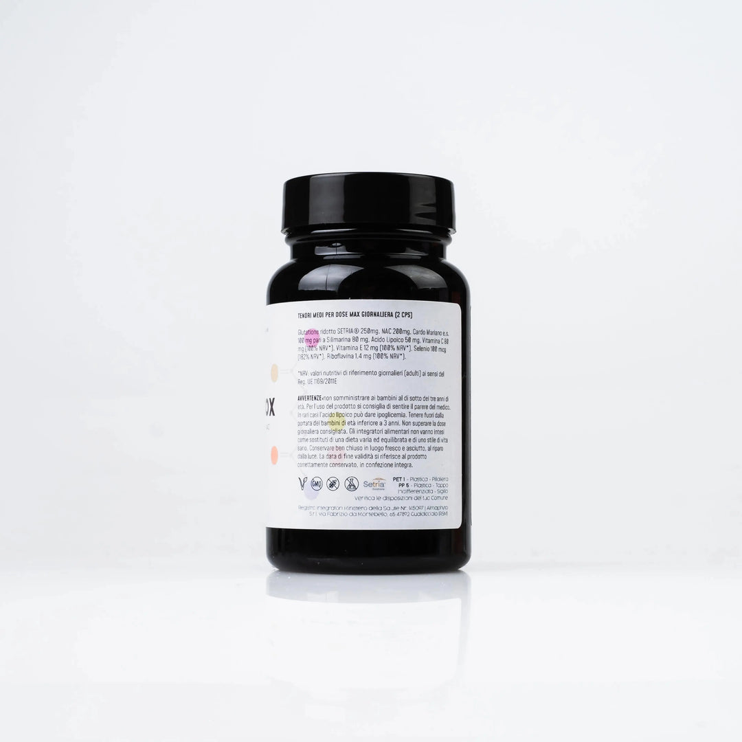 GLUTADETOX - Glutation Setria® Pure med NAC (60 kapslar) - ORBIS Lifestyle
