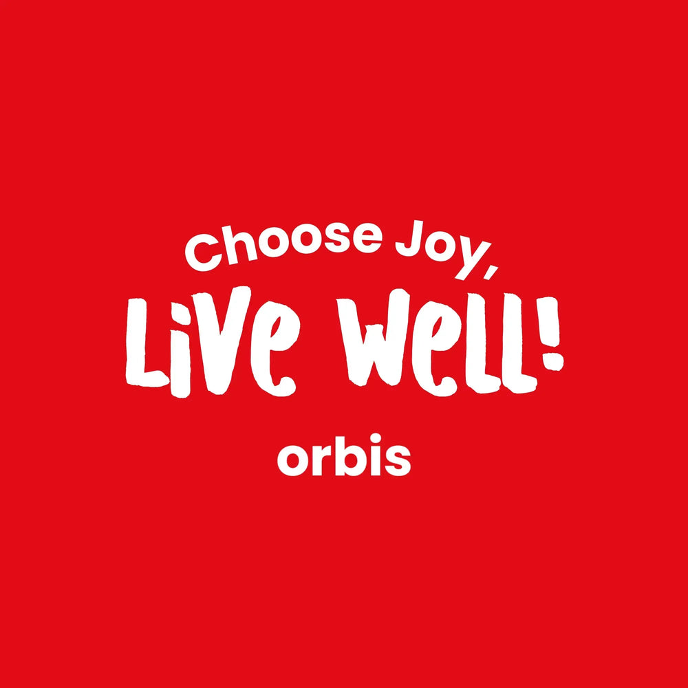 T-shirt orbis+ "Välj glädje, lev väl!" 👕✨ - ORBIS Lifestyle